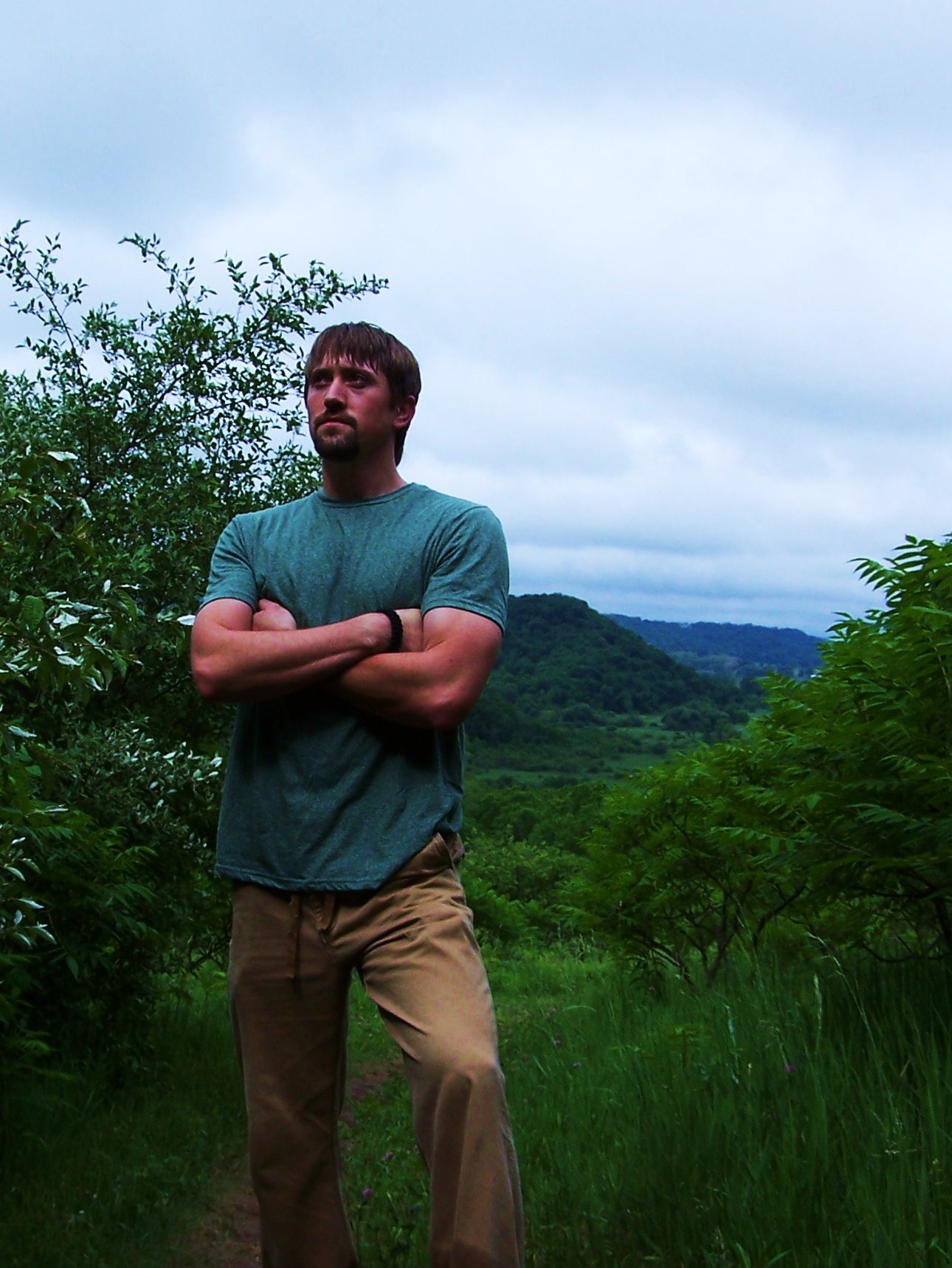 Noah Voss investigating mysterious gravity hills